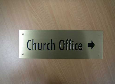 door labels for offices